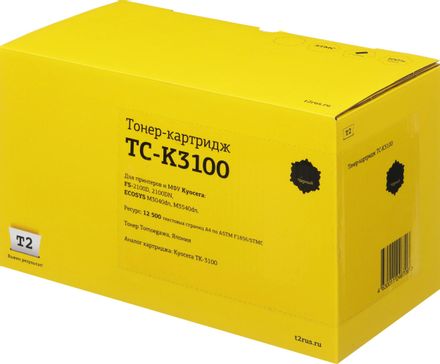Картридж T2 TC-K3100, TK-3100, черный / TC-K3100