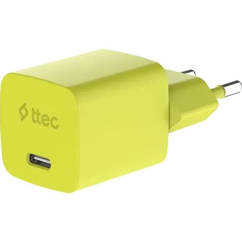 Сетевое зарядное устройство TTEC 2SCG45CNS, USB-C, USB-C, 45Вт, желтый