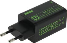 Изображение товара Сетевое зарядное устройство MOVESPEED AC67 с 2xUSB-C, 67Вт, черный
