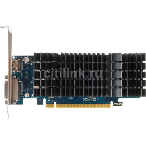 Видеокарта ASUS NVIDIA GeForce GT 1030 GT1030-SL-2G-BRK 2ГБ GDDR5, Low Profile, Ret