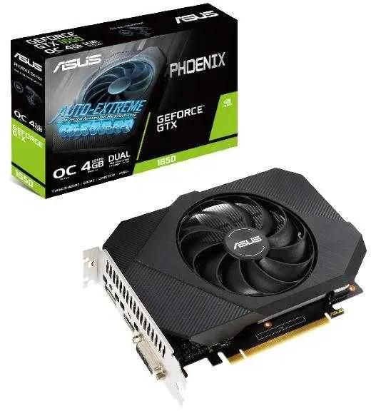 ASUS NVIDIA GeForce GTX 1650 PH GTX1650 O4GD6 4 GDDR6 OC Ret 1386579