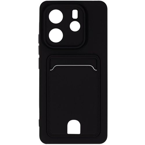 Чехол (клип-кейс) ZIBELINO Soft Matte Card Holder, для Infinix Hot 50 4G, черный [zsch-xia-note14-cam-blk]