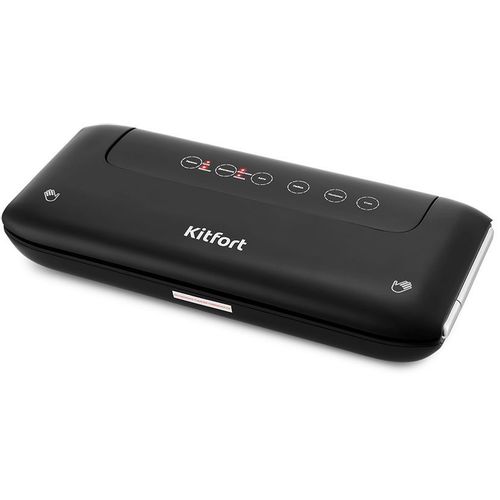 Вакуумный упаковщик KitFort КТ-1508, 130Вт, черный