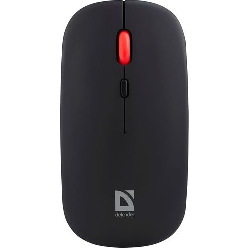Мышь беспроводная Defender Vitrual MB-635, Bluetooth/Радио, оптическая, USB, 1600dpi, черный [52635]