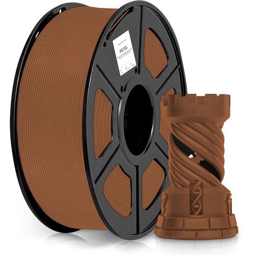 Пластик Cactus CS-3D-PETG-1KG-COFFEE PETG/ 1.75мм/ 1кг/ 316м/ кофейный