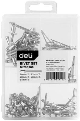 Заклепки Deli DL236906 – купить в Ситилинк | 1902741