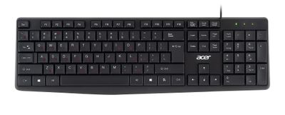 Клавиатура Acer OKW121,  USB, черный [zl.kbdee.00b]