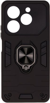 Чехол (клип-кейс) ZIBELINO Armor Case, для Tecno Pova 6 Neo, противоударный, черный [zac-tcn-pova6-neo-blk]