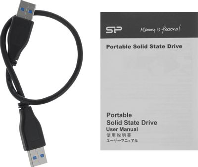 1ТБ Внешний диск SSD Silicon Power Stream S05, USB 3.0, запись