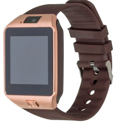 Смарт-часы Smarterra Chronos X, 1.54", золото розовое / коричневый [sm ...