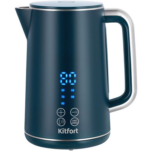 Чайник электрический KitFort КТ-6784, 1.7л, пластик