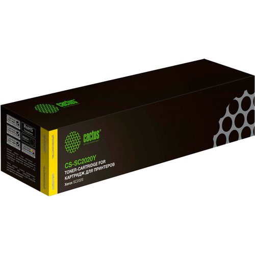 Картридж Cactus CS-SC2020Y, 006R01696, желтый / CS-SC2020Y