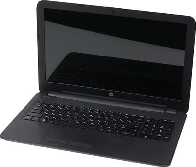 Ноутбук HP 15-af123ur P0U35EA, 15.6", AMD E1 6015 1.4ГГц, 2-ядерный, 2ГБ DDR3L, 500ГБ,  AMD Radeon  R2, Free DOS, черный