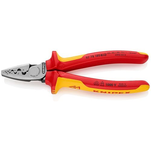 Пресс-клещи KNIPEX KN-9778180SB, 180мм