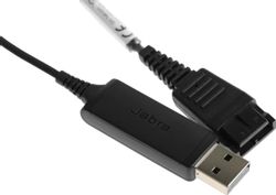 Адаптер аудио Jabra Link 230,  QD -  USB,  0.15м
