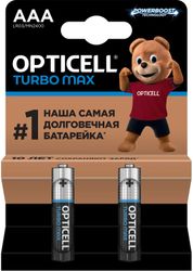 Изображение товара AAA Батарейка OPTICELL Turbo MAX LR03,  2 шт.