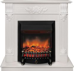 Электрокамин REALFLAME Ottawa WT/Fobos BL белый