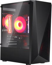 Изображение товара Корпус mATX BLOODY BD-CC102F с ARGB подсветкой и стеклянной боковой панелью