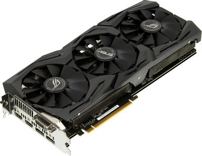 ASUS NVIDIA GeForce GTX 1080 STRIX GTX1080 8G GAMING 8 GDDR5X Ret 380173