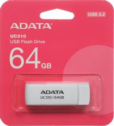 Флешка USB A-Data UC310 64ГБ, USB3.2, белый
