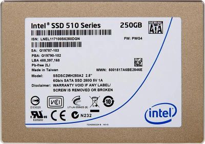 SSD Intel 510 Series SSDSC2MH250A2K5 250 2.5
