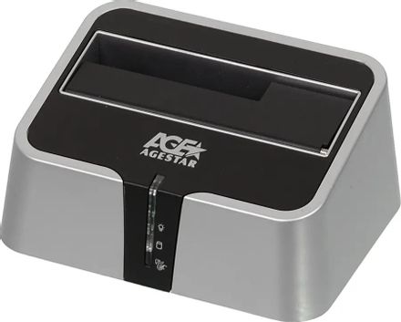 Док-станция для HDD AgeStar 3UBT2, серебристый