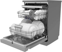 Посудомоечная машина Midea MFD60S350Si, серебристая