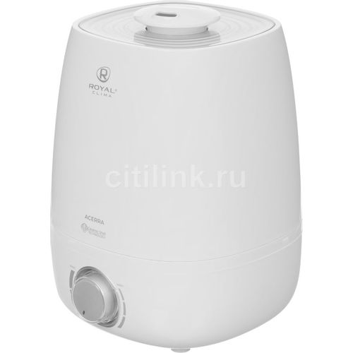 Увлажнитель воздуха ультразвуковой Royal Clima RUH-AC300/4.0M-WT, 4л, белый/серый