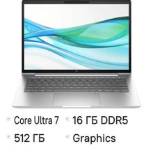 Изображение товара Ноутбук HP ProBook 440 G11 с Intel Core Ultra 7 и 16ГБ RAM