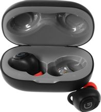Изображение товара Беспроводные внутриканальные наушники Groher EarPods i50 Bluetooth черный/красный