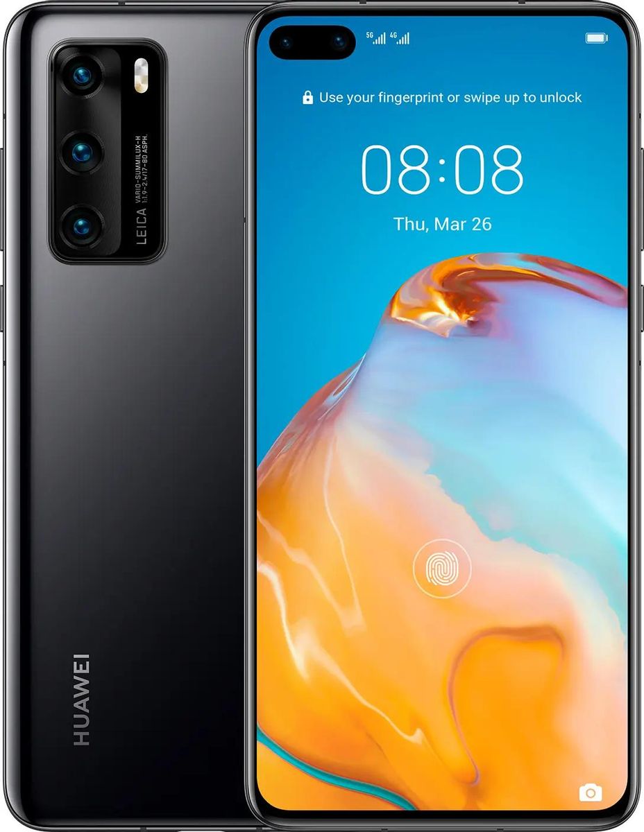 Смартфон Huawei P40 128Gb, N29CB, черный – купить в Ситилинк | 1367844