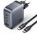 Изображение товара Комплект зарядного устройства VENTION TZ-FETH0-EU,  USB-A,  3xUSB-C, USB-C, 100Вт, 5A, серый