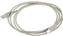 Изображение товара Кабель USB2.0  USB A(m) -  USB B(m),  1.8м,  серый [218998]
