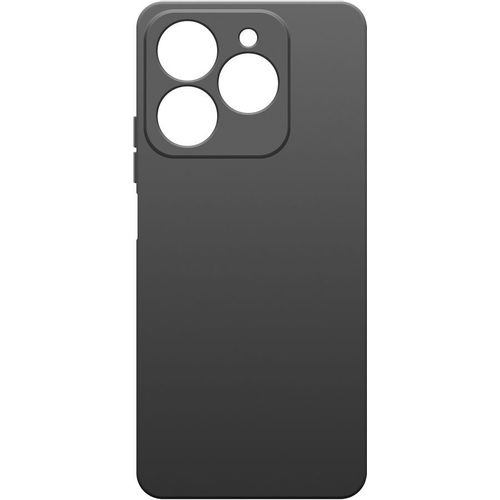Чехол (клип-кейс) BORASCO Microfiber Case, для Realme C61/C63, черный [73386]