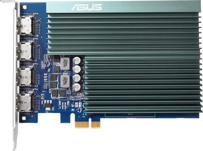 Видеокарта ASUS NVIDIA  GeForce GT 730 GT730-4H-SL-2GD5 2ГБ GDDR5, Ret