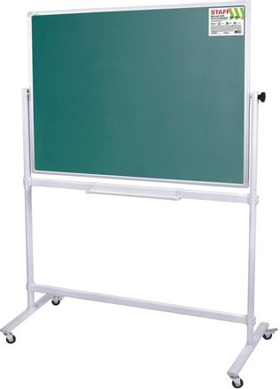 Доска меловая STAFF Stand-up chalk 238007 белый 120x180см