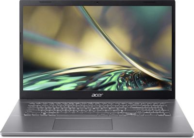Ноутбук Acer Aspire 5 A517-53-51E9 NX.K62ER.002, 17.3", IPS, Intel Core i5 1235U 1.3ГГц, 10-ядерный, 8ГБ DDR4, 512ГБ SSD,  Intel Iris Xe graphics, Eshell, серый