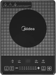 Настольная плита индукционная Midea MC-IN2200, стеклокерамика, черный