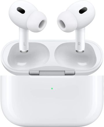 Наушники Apple AirPods Pro 2 2023 A3047/A3048/A2968, Bluetooth, внутриканальные, белый [mtjv3hn/a]