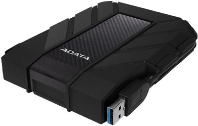 Внешний диск HDD  A-Data DashDrive Durable HD710Pro, 1ТБ, черный [ahd710p-1tu31-cbk]