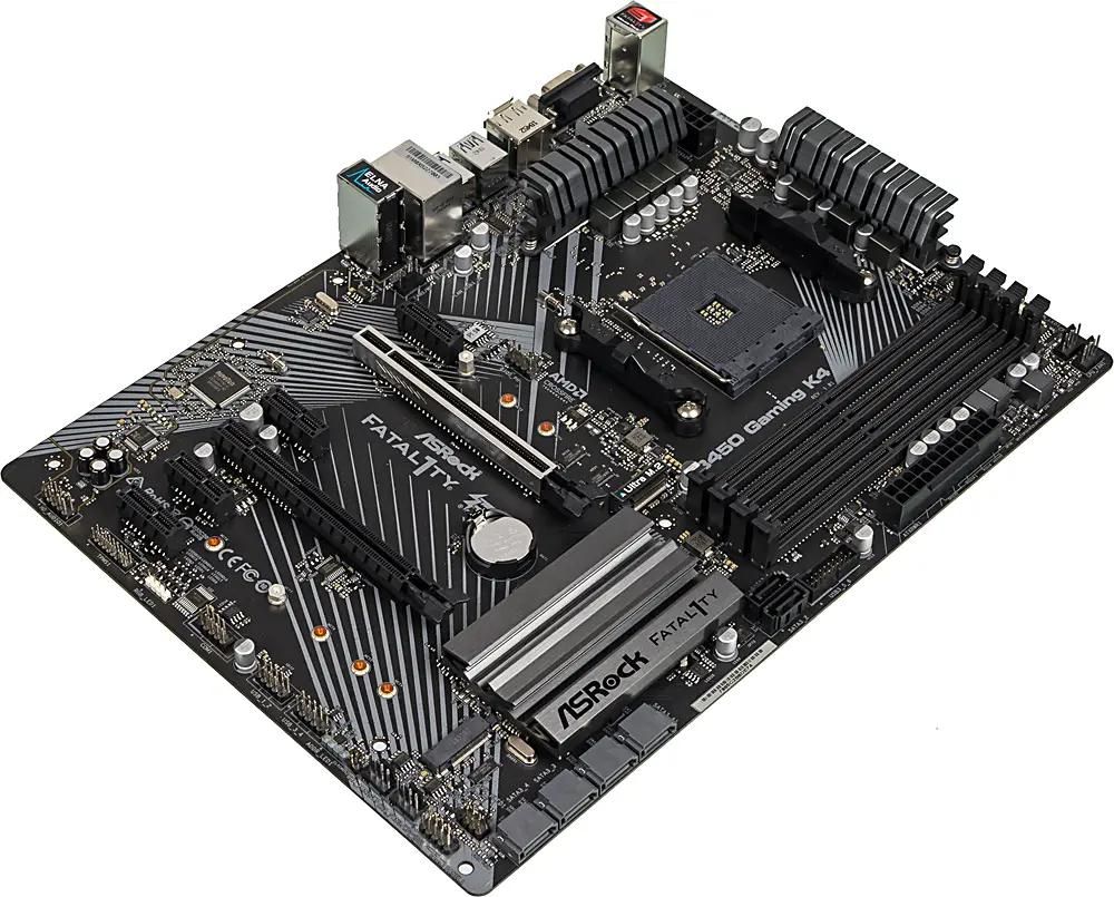 ASRock B450 Gaming K4 SocketAM4 AMD B450 ATX Ret 1087869