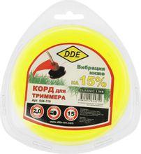 Изображение товара Леска для садовых триммеров DDE 644-719 2мм 15м