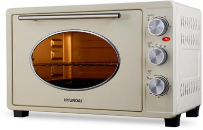 Мини-печь Hyundai MIO-HY084, бежевый – купить в Ситилинк | 1775281