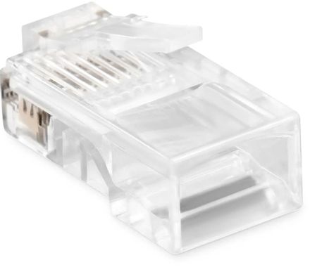 Коннектор Buro BU-CONRJ45-50PCS RJ45 прозрачный (упак.: 50шт)