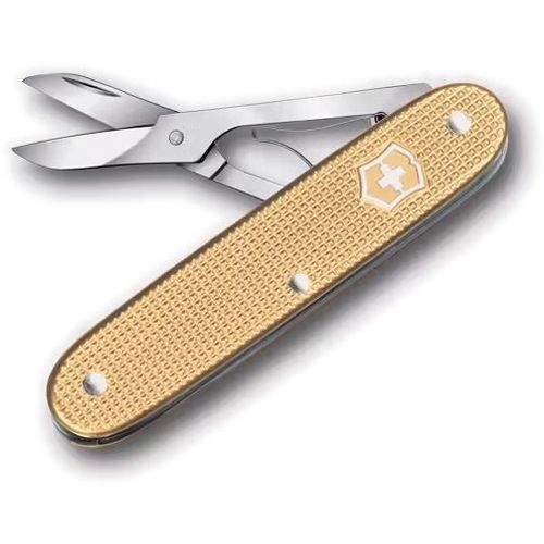 Складной нож Victorinox Companion X Alox, 93мм, золотистый, коробка картонная [0.8070.28]