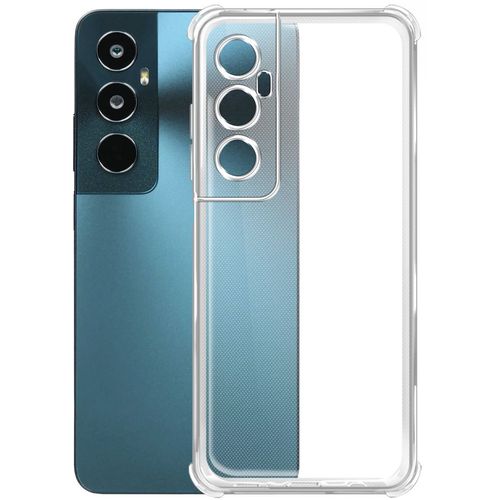 Чехол (клип-кейс) BORASCO Bumper Case, для Realme C65, противоударный, прозрачный [73382]