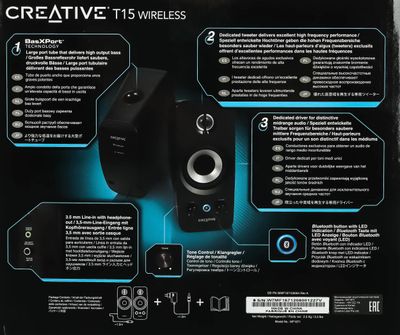 Creative t15 wireless best sale bluetooth