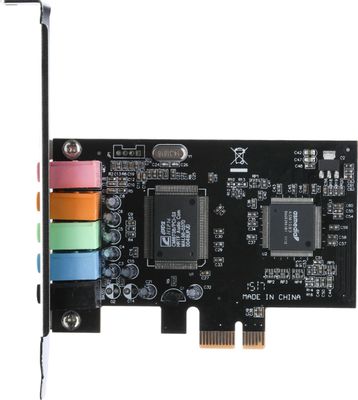 Звуковая карта PCI-E  8738,  4.0, bulk [asia pcie 8738]
