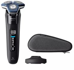 Электробритва Philips Series 7000 S7886/35, черный и синий