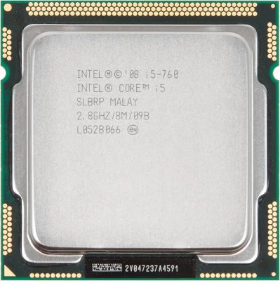 Процессор Intel Core i5 760, LGA 1156,  OEM [cpu intel s1156 i5-760 oem]